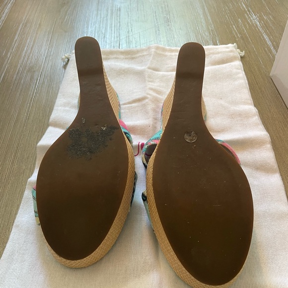 Pucci size 38 blue multi Terry slide in original box - Picture 6 of 11